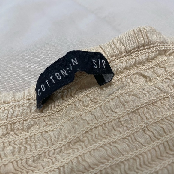 S/P Cotton on pants romper, nude beige cream - Picture 2 of 5